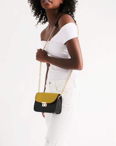 Gold Conquer From Within Small Shoulder Bag | Made For Greatness | Social Justice Apparel