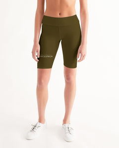 Mis Ancestros Women's Mid-Rise Bike Shorts | Made For Greatness | Social Justice Apparel
