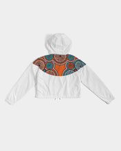 Load image into Gallery viewer, Tranquility Women&#39;s Cropped Windbreaker | Made For Greatness | Social Justice Apparel