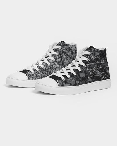 We The People Hightop Canvas Shoe | Made For Greatness | Social Justice Apparel
