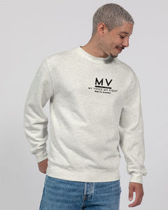 MyVoiceMyFight Sweatshirt Made For Greatness Unisex Tan Crewneck Sweatshirt