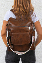 Load image into Gallery viewer, MyVoiceMyFight Accessories Tassel Retro Brown Backpack