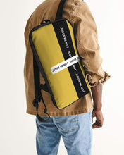 Load image into Gallery viewer, MyVoiceMyFight Accessories Universal / Gold Freedom Bell Slim Tech Backpack