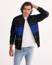 Load image into Gallery viewer, MyVoiceMyFight Jackets &amp; Coats Made 4 Greatness Men&#39;s Bomber Jacket
